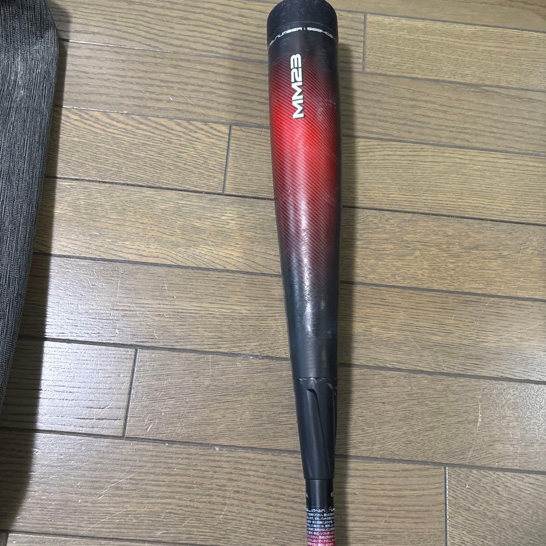 MM23 少年用　80cm　690g 割れヒビ無　使用歴30試合位　ケース中古