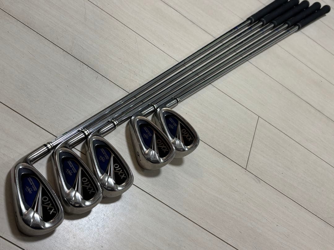 XXIO8 アイアンセット 5本セット　※8番がありません