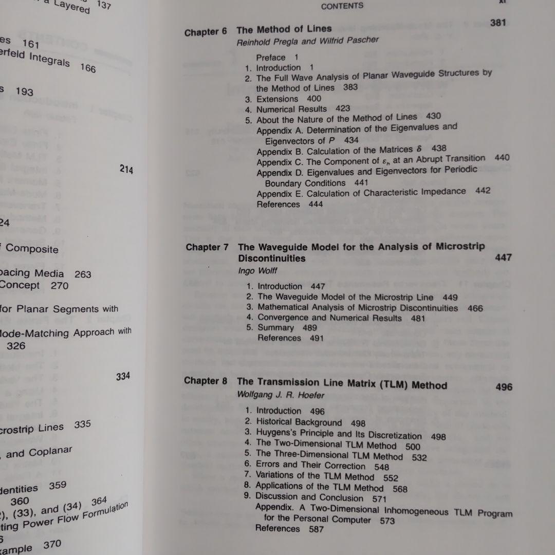 洋書 Numerical Techniques for Microwave