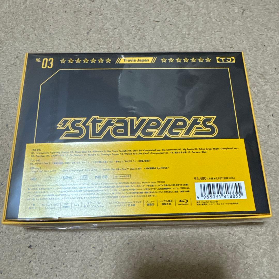 TravisJapan 's travelers FC限定盤