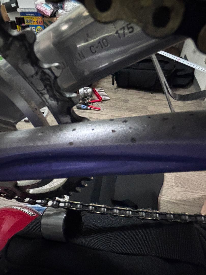 NJS EIMEI 55cm ピストバイク　フレーム他セット　SG75 DURA