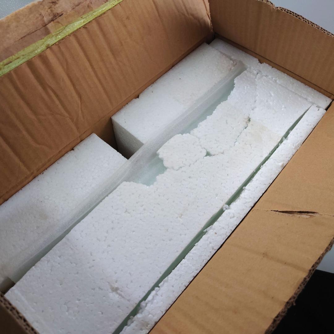 【未使用品?】 白井産業 ギャラリーケース コスミーナ CMN-2540G WH