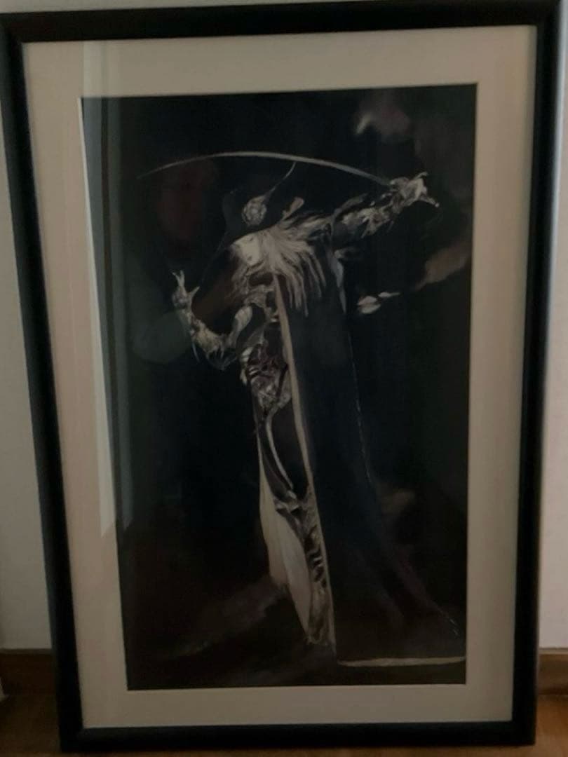 天野喜孝　黒衣の剣士　シルクスクリーン