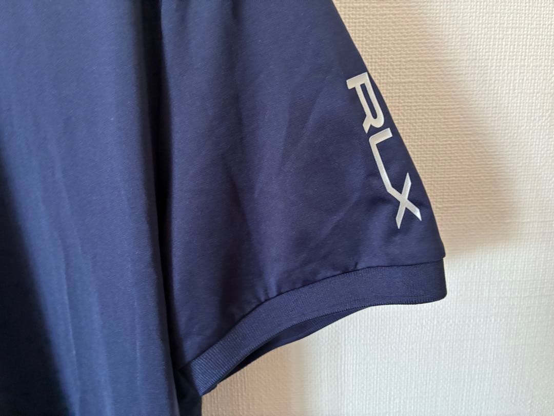 ラルフローレン　RLX ポロシャツ　ネイビー　S