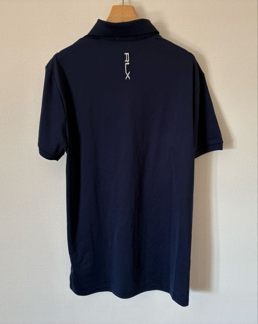 ラルフローレン　RLX ポロシャツ　ネイビー　S