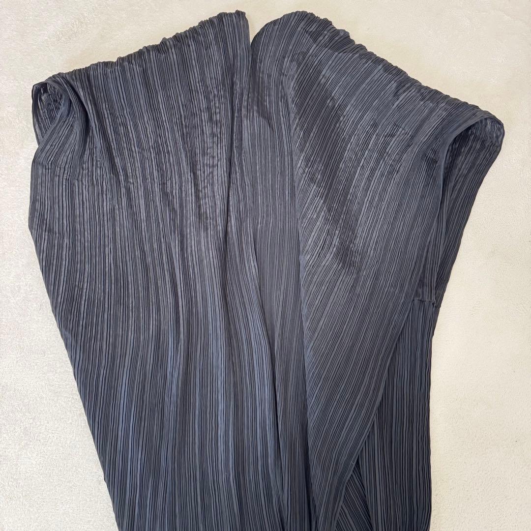 極美品✨PLEATS PLEASE ポンチョ　変形　ブラック　プリーツ