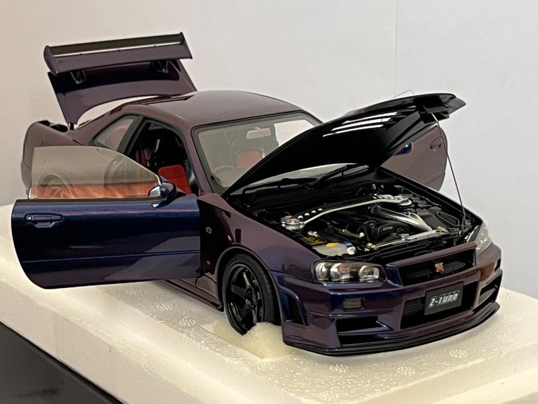 オートアート 1/18 77464 NISMO R34 GT-R Z-tune