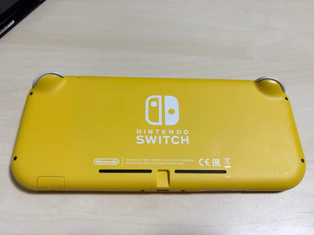 (ジャンク)美品 Nintendo Switch Lite イエロー 本体のみ