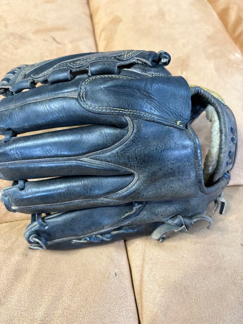 Mizuno 黒 レザーグローブ