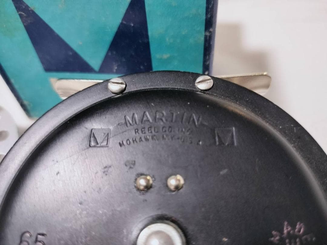 美品　マーチン　MARTIN フライリール　交換スプール付アメリカ製　ビンテージ