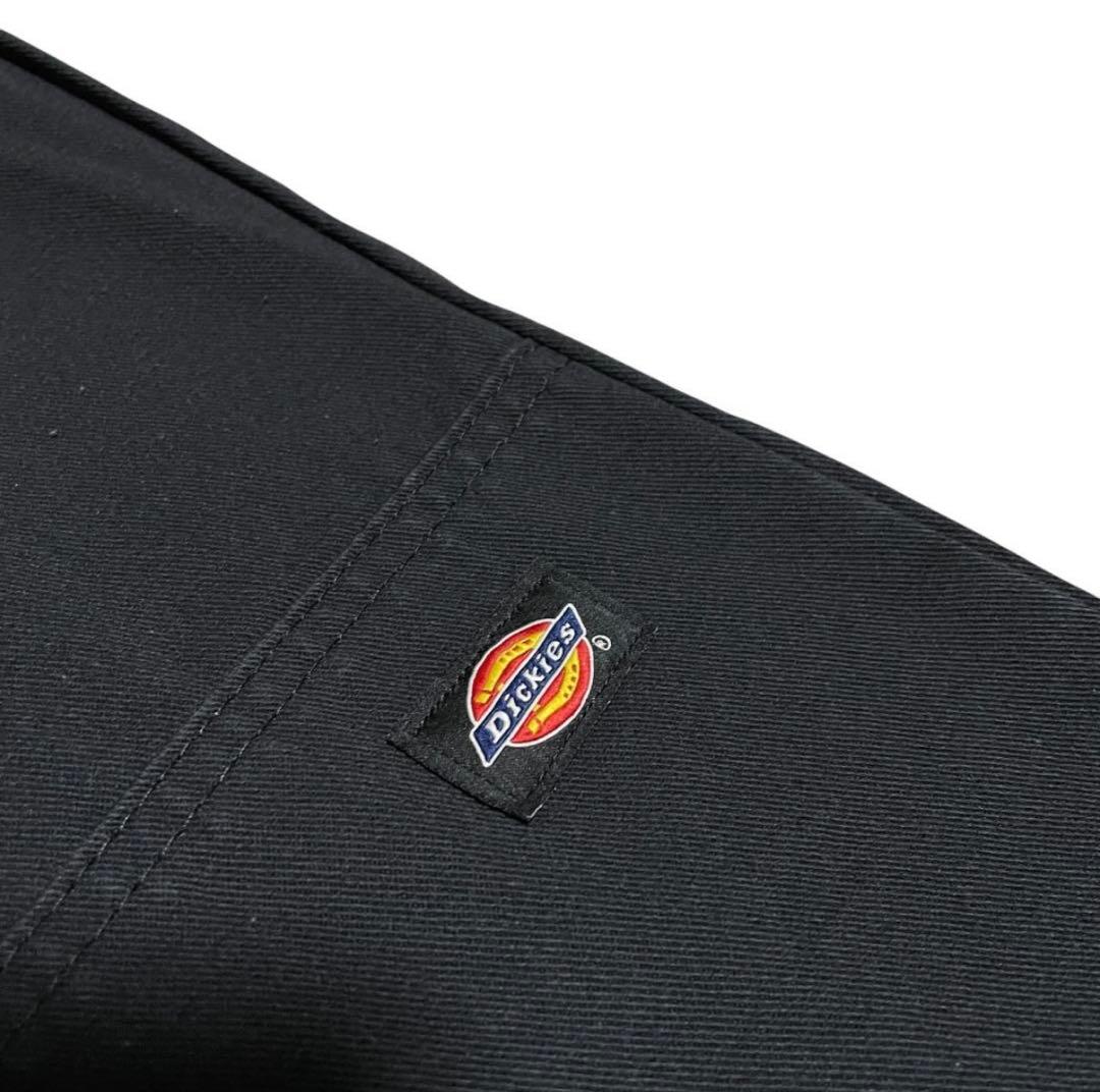 ディッキーズ ルーズフィット ダブルニー ワークパンツ 黒 ブラック w40