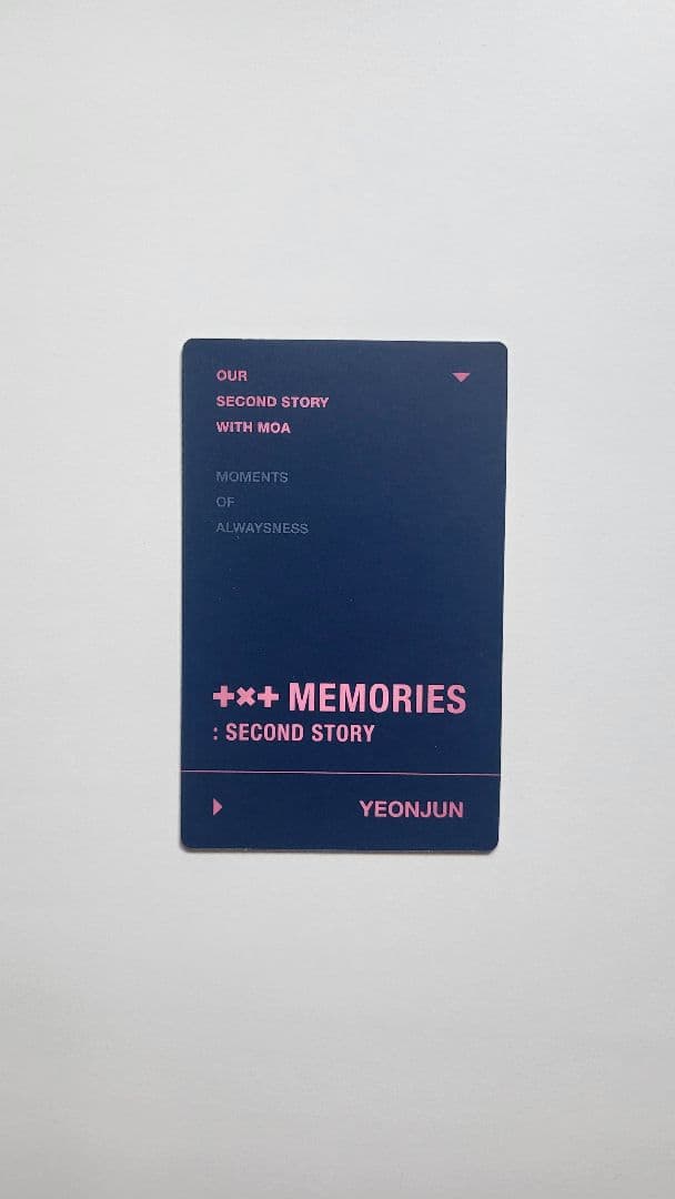 TXT Memories メモリーズ トレカ ヨンジュン テヒョン