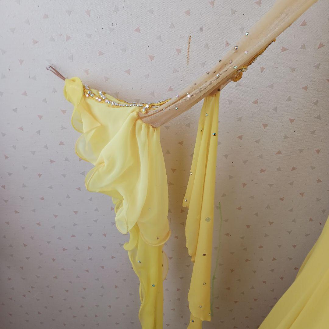 社交ダンス用イエロードレス