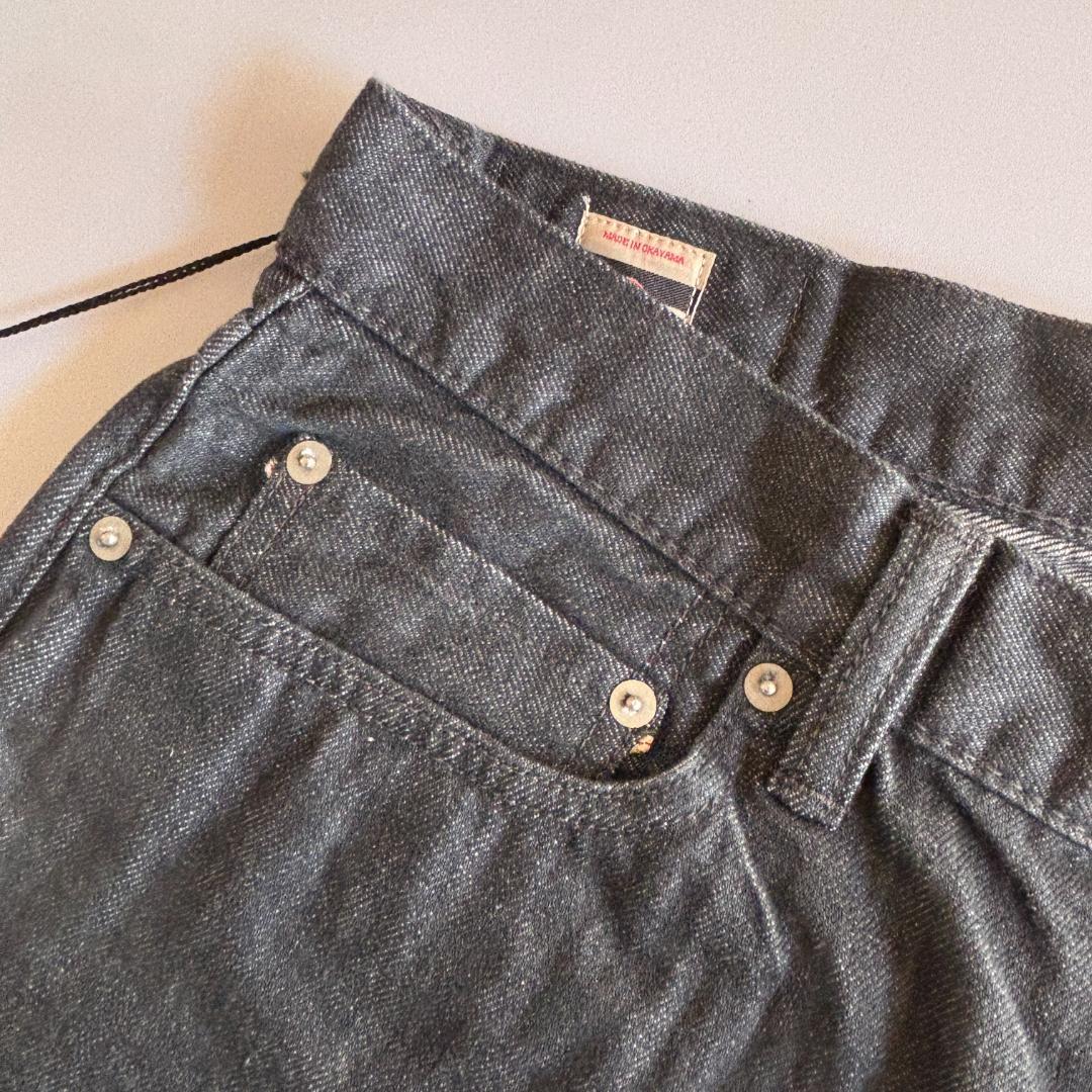 Kae　桃太郎ジーンズ MXJE1100 14oz　グレーデニム 36