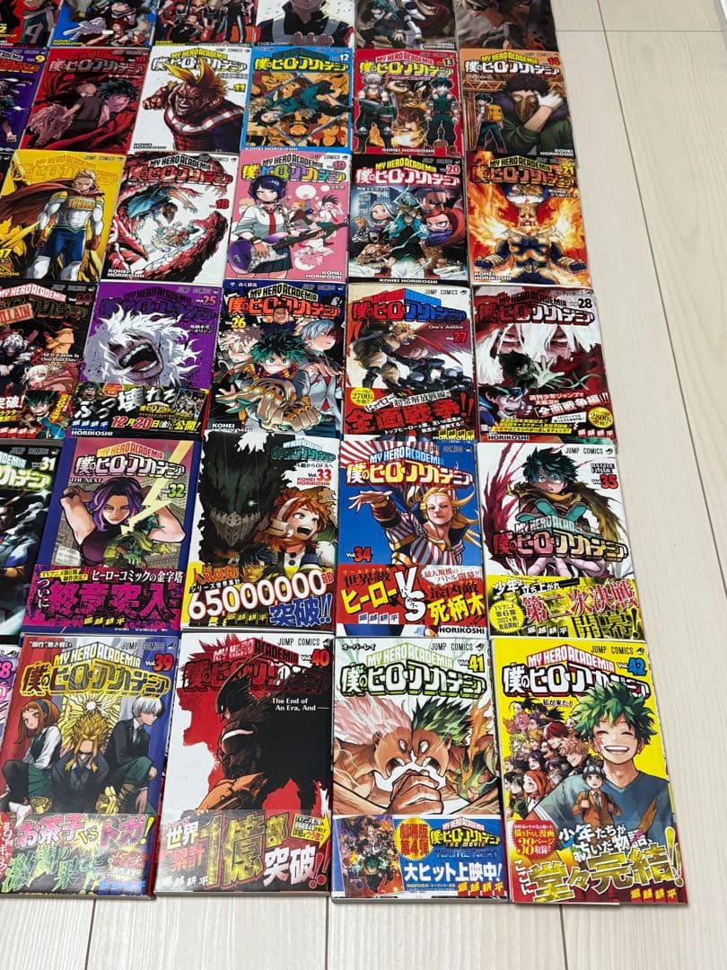 僕のヒーローアカデミア 全巻セット 計42巻