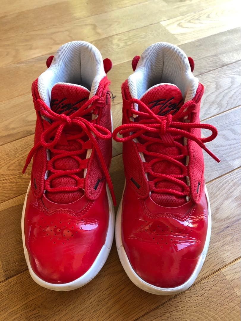NIKE JORDAN MAX AURA 4 バスケ　赤 23.5