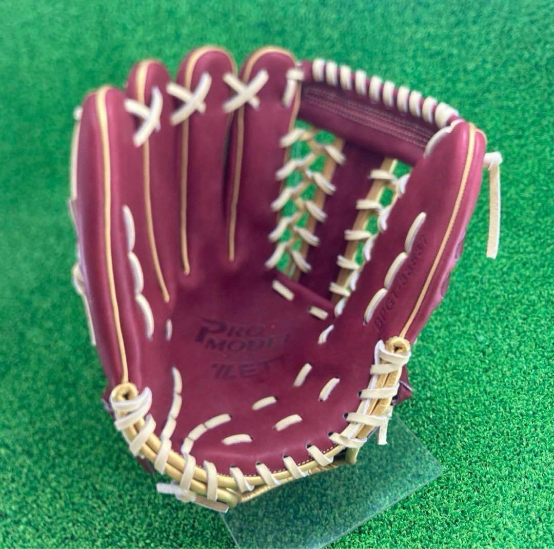 ZETT ゼット 外野手用 グローブ 海外 硬式野球 左投げ 972