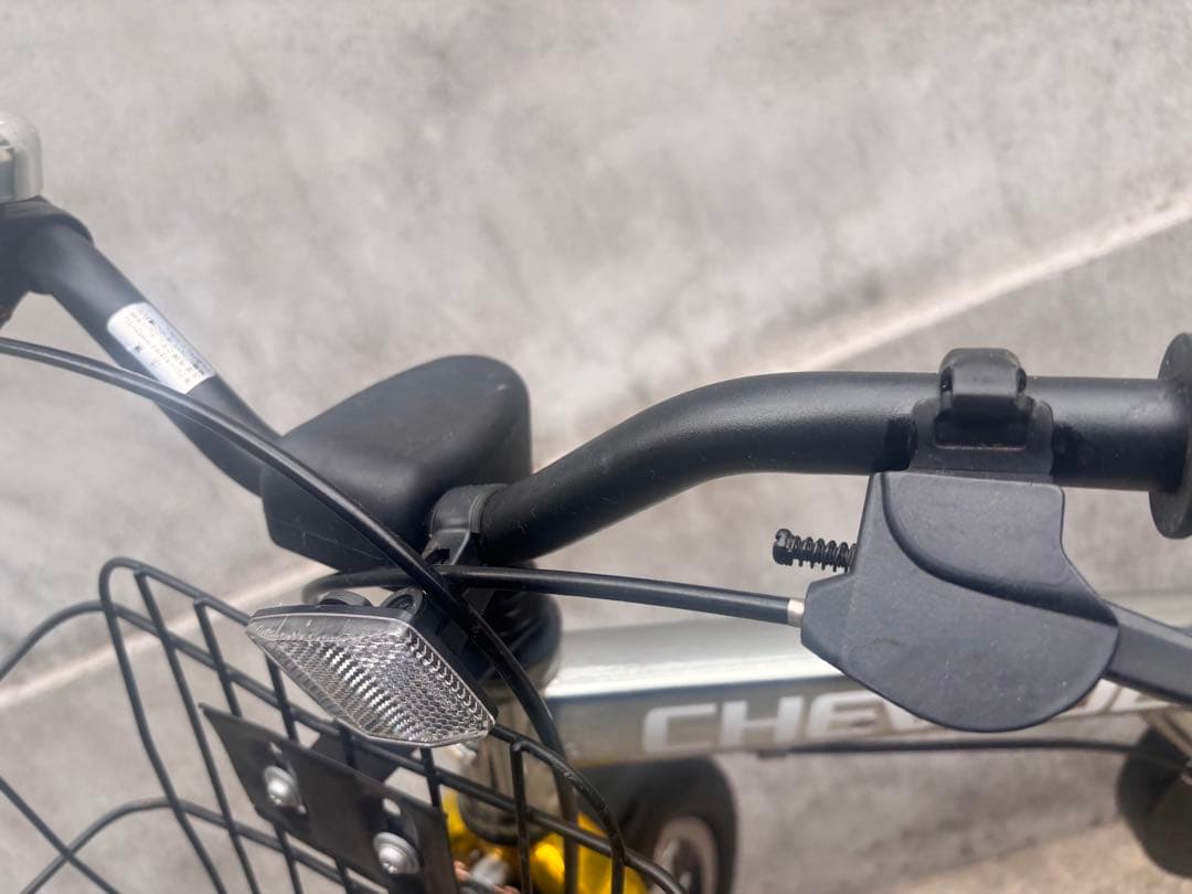 CHEVROLET キッズ自転車 シルバー シボレー