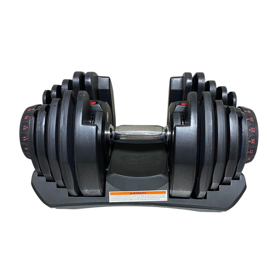 【良品】BOWFLEX 可変式ダンベル　トレーニング　筋トレ　単品