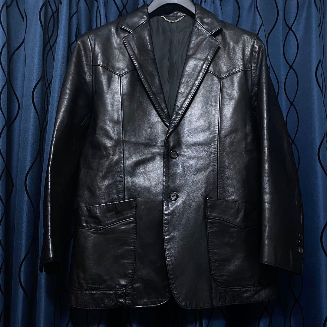 LEATHER WESTERN JACKET レザー　wacko maria