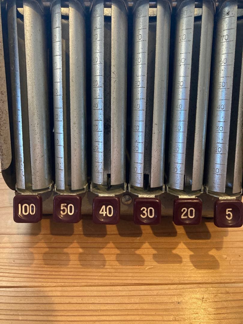 昭和レトロ  B.S.Dマーク Change キャッシュボックス  釣り銭機