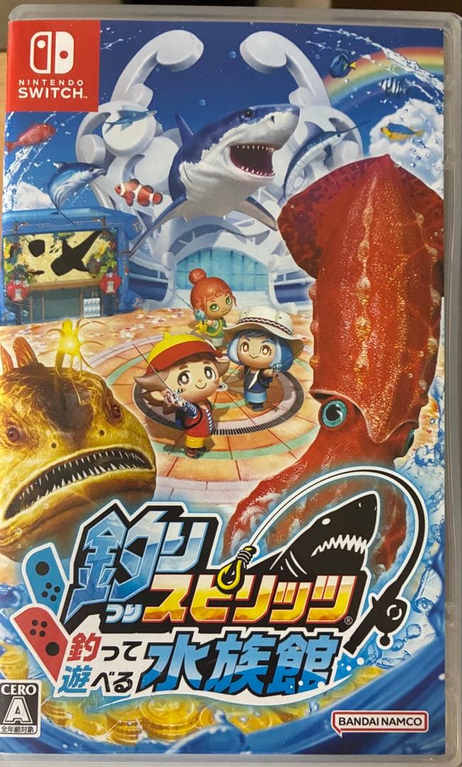 釣りスピリッツ 釣って遊べる水族館 コントローラー赤色2個付き