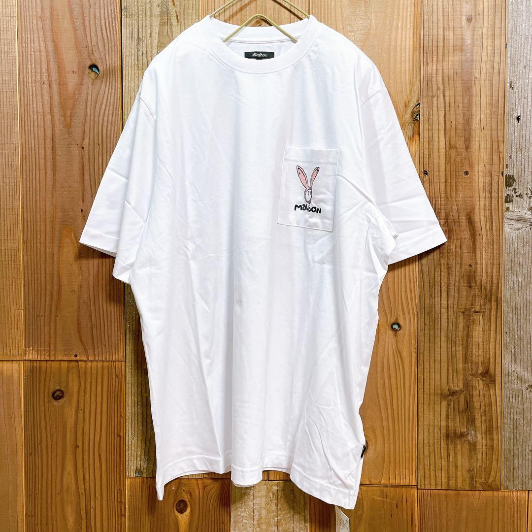 Malbon Golf マルボンゴルフ バニー ウサギ イラスト 半袖Tシャツ