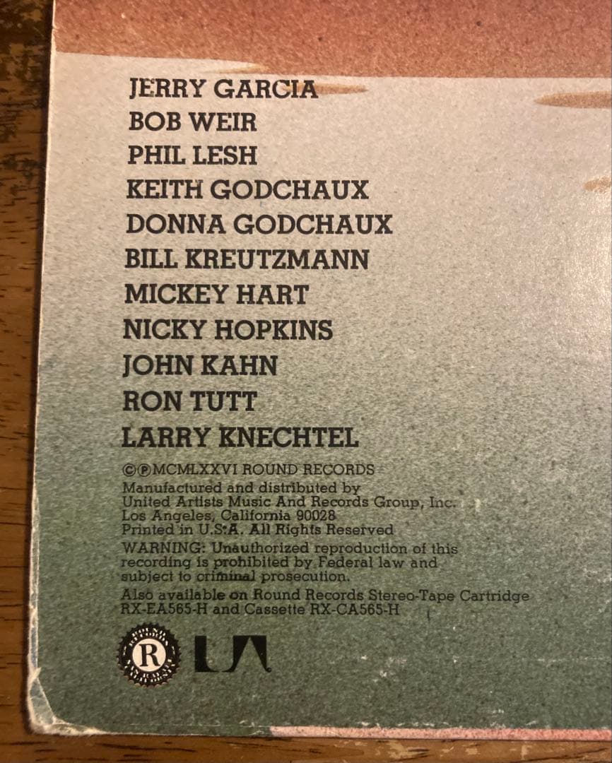 ■高音質USオリジナル盤■JERRY GARCIA / ジェリーガルシア■Ref