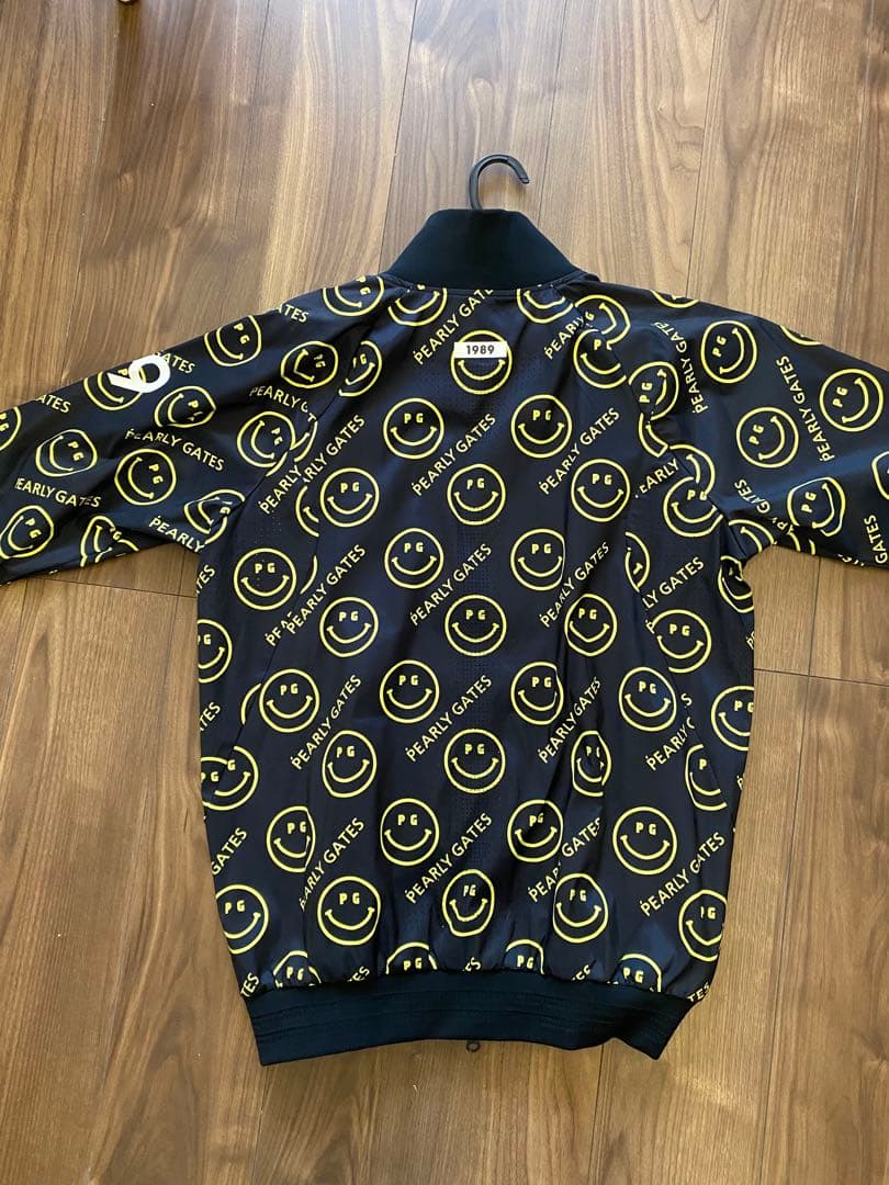 美品✨【PEARLY GATES／国内正規品】ブルゾン スマイル ブラック