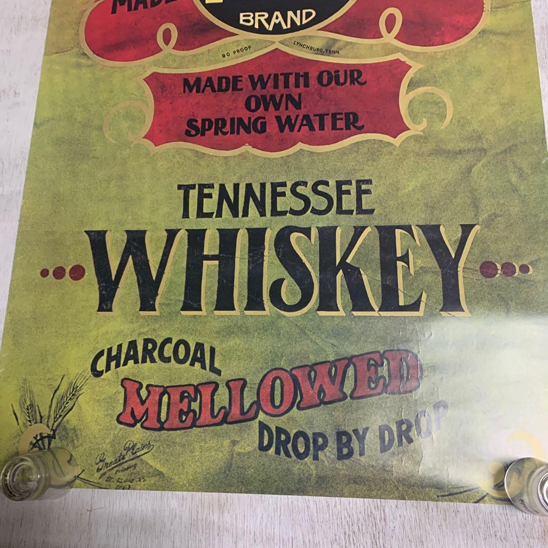 JACK DANIEL'Sジャックダニエルビンテージポスター