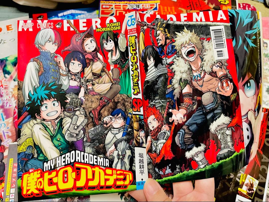 初版 帯付き 僕のヒーローアカデミア コミック 1~10巻 ジャンプ流 付録など