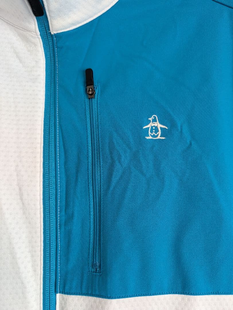 Munsingwearメンズ ゴルフ　アウター　ホワイト/ブルー 3L