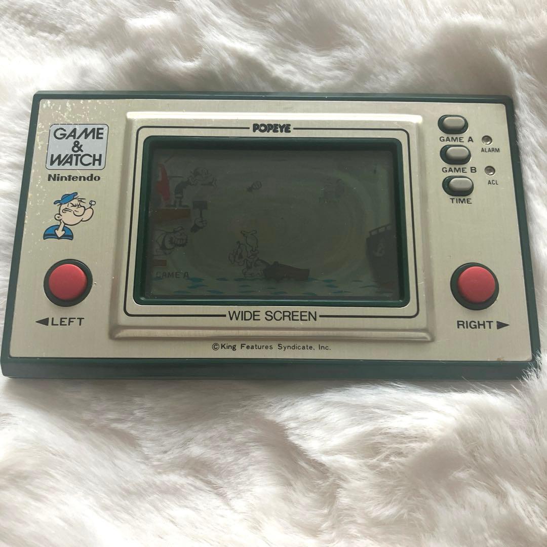 任天堂 ゲームウォッチ POPEYE ポパイ　レトロ