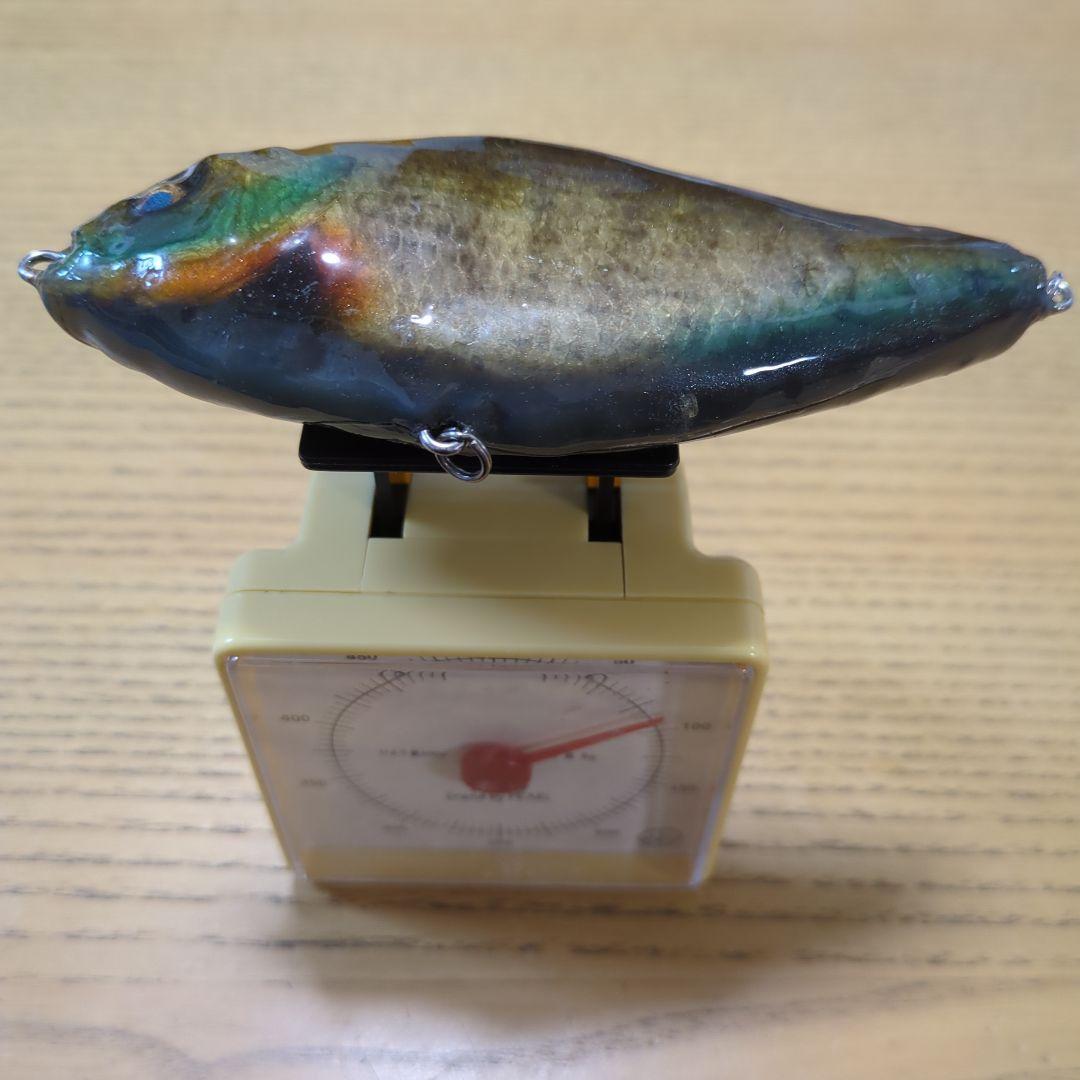 激レア　魚皮貼り　サルモスライダー　ブルーギル皮貼り　超リアル