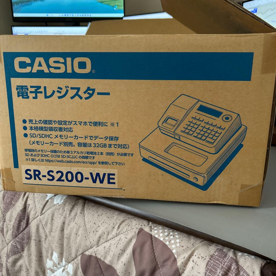 CASIO SR-S200-WE 電子レジスター