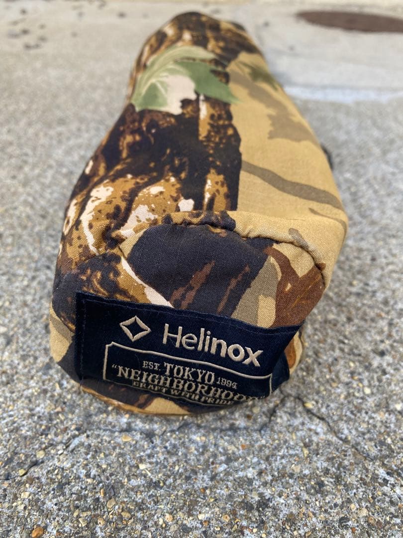 ヘリノックス 別注モデル ネイバーフッド helinox コラボ チェア 美品