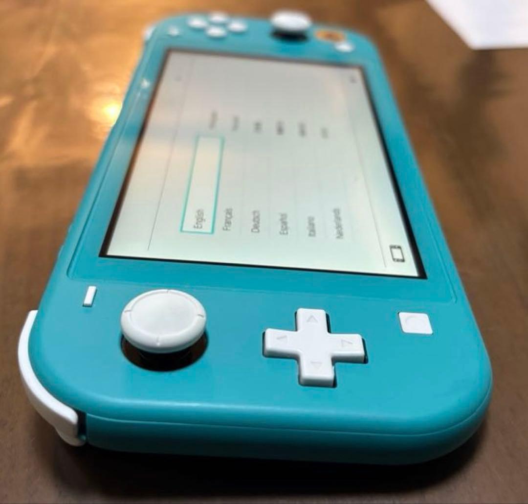 Nintendo Switch Lite ターコイズ 本体　アロハ柄
