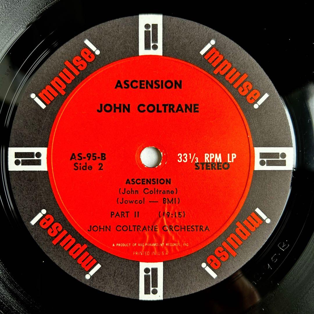 John Coltrane AscensionフリースピリチュアルUSオリジ盤