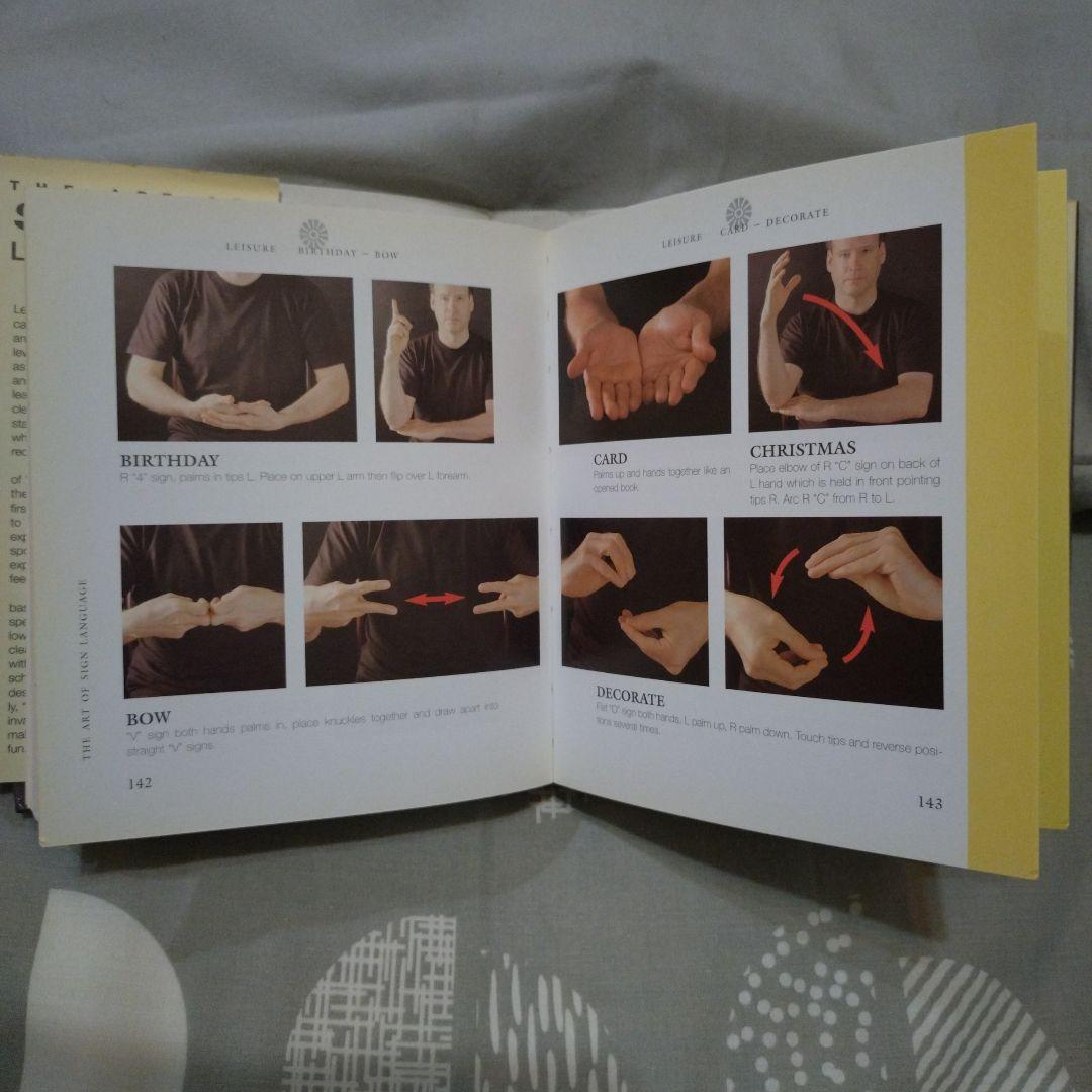 語学・辞書・学習参考書 THE ART OF SIGN LANGUAGE