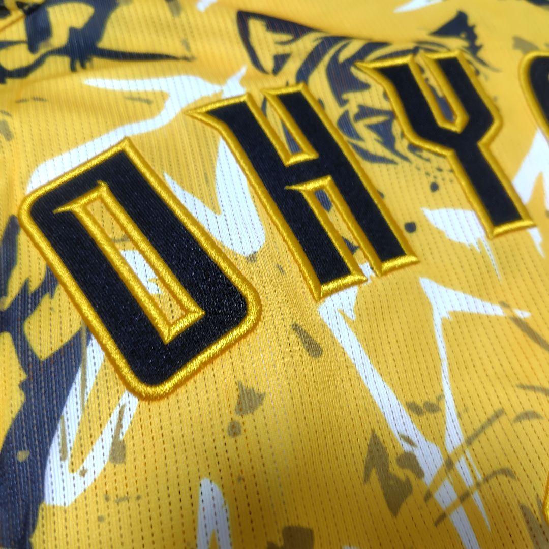 阪神タイガース　ウル虎の夏ユニフォーム　3大山悠輔　90周年記念ワッペン