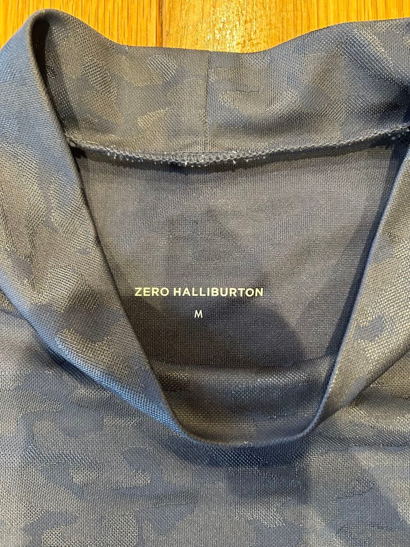 ZERO HALLIBURTON ダークグレー ポロシャツ　マサくん
