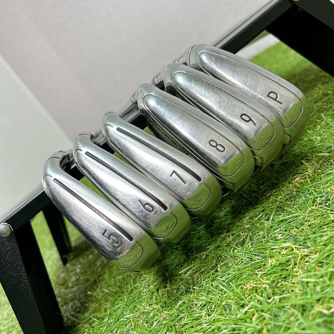 左利き　レフティ　テーラーメイド　M6 ゴルフ　アイアン　メンズ　初心者　6本