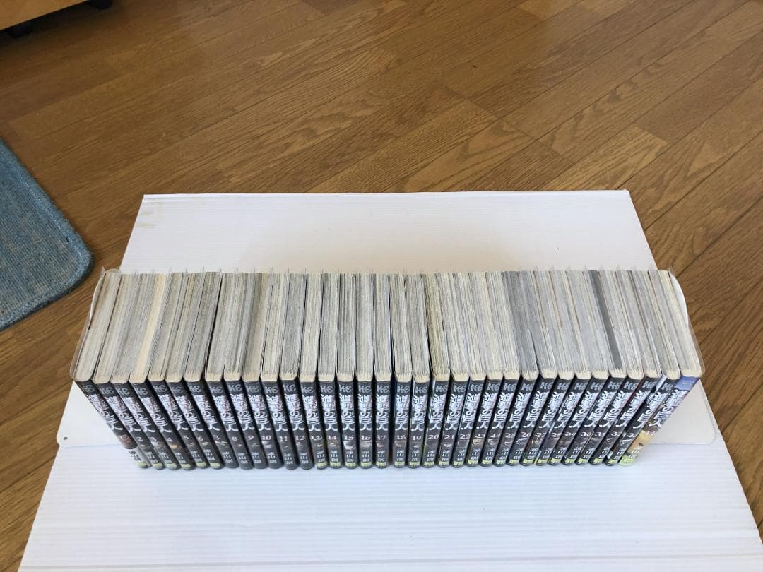 美品　進撃の巨人　 全巻　 初版　 帯　1巻～34巻 　 冊子