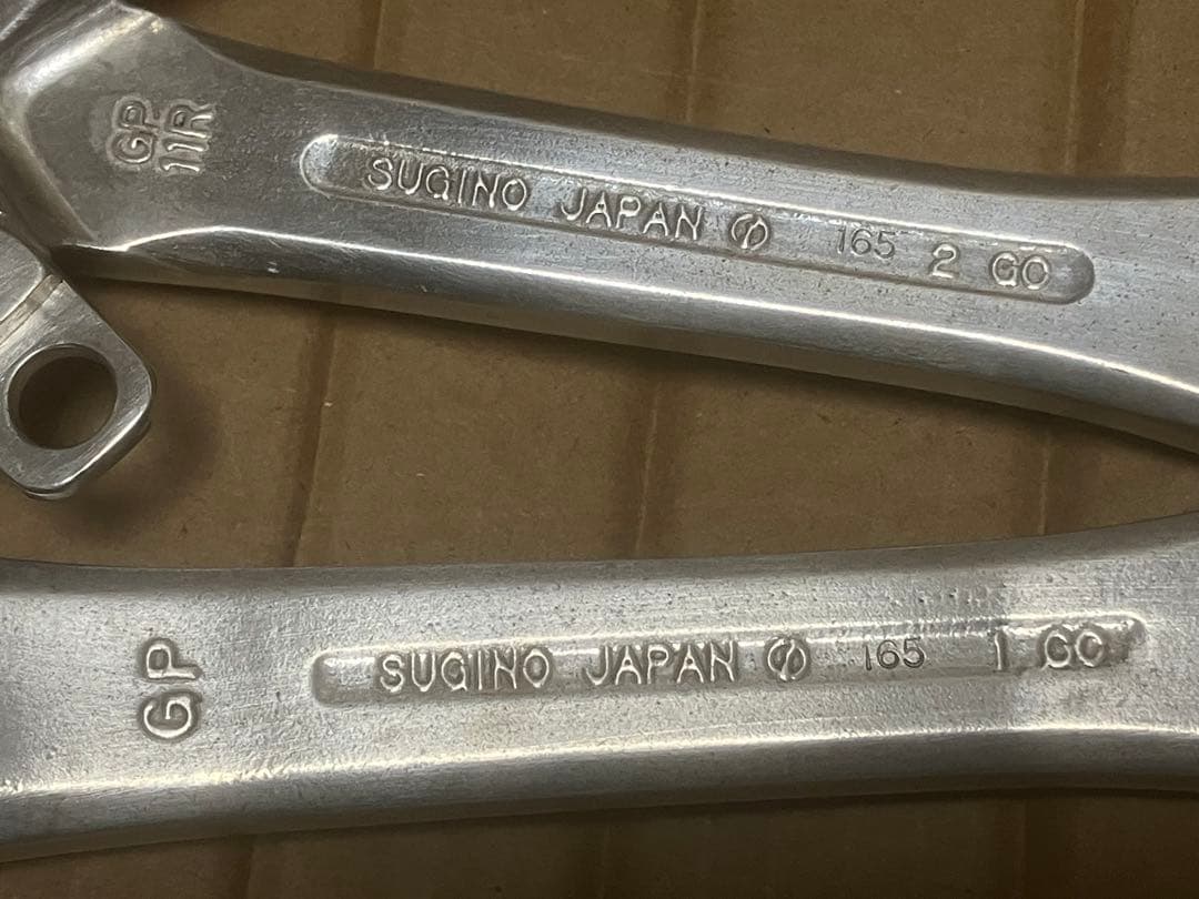 値下げ リクエストO.K. 中古SUGINO クランク TT ピスト ファニー