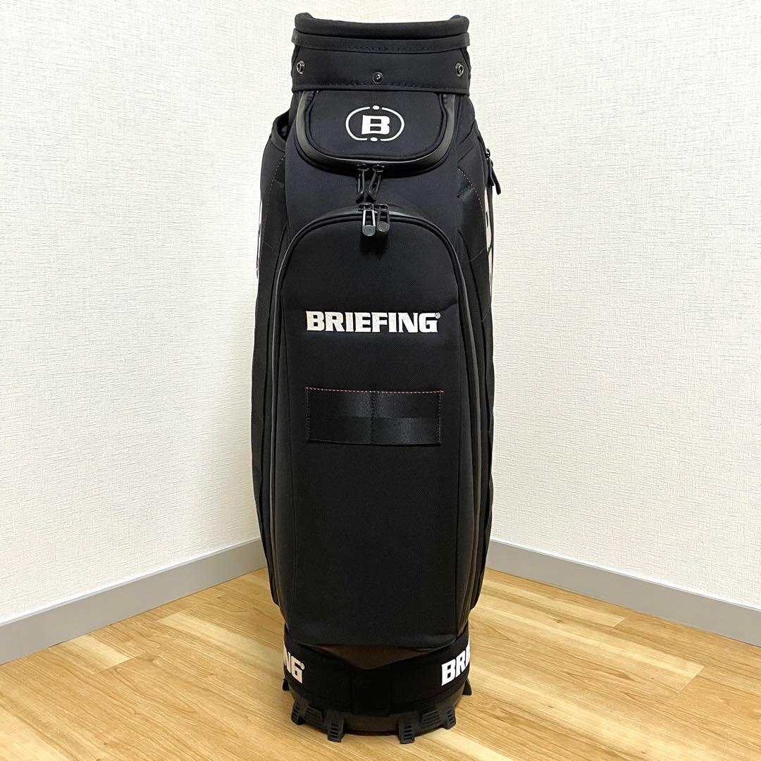 【完売品,未使用級】ブリーフィング キャディバッグ CR-3 シルバーブラック
