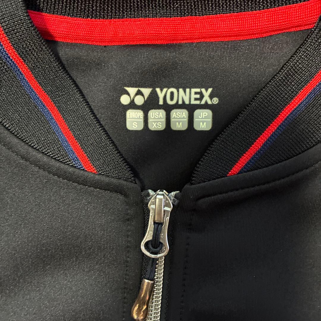 YONEX ブラック 長袖 ウォームアップウェア M