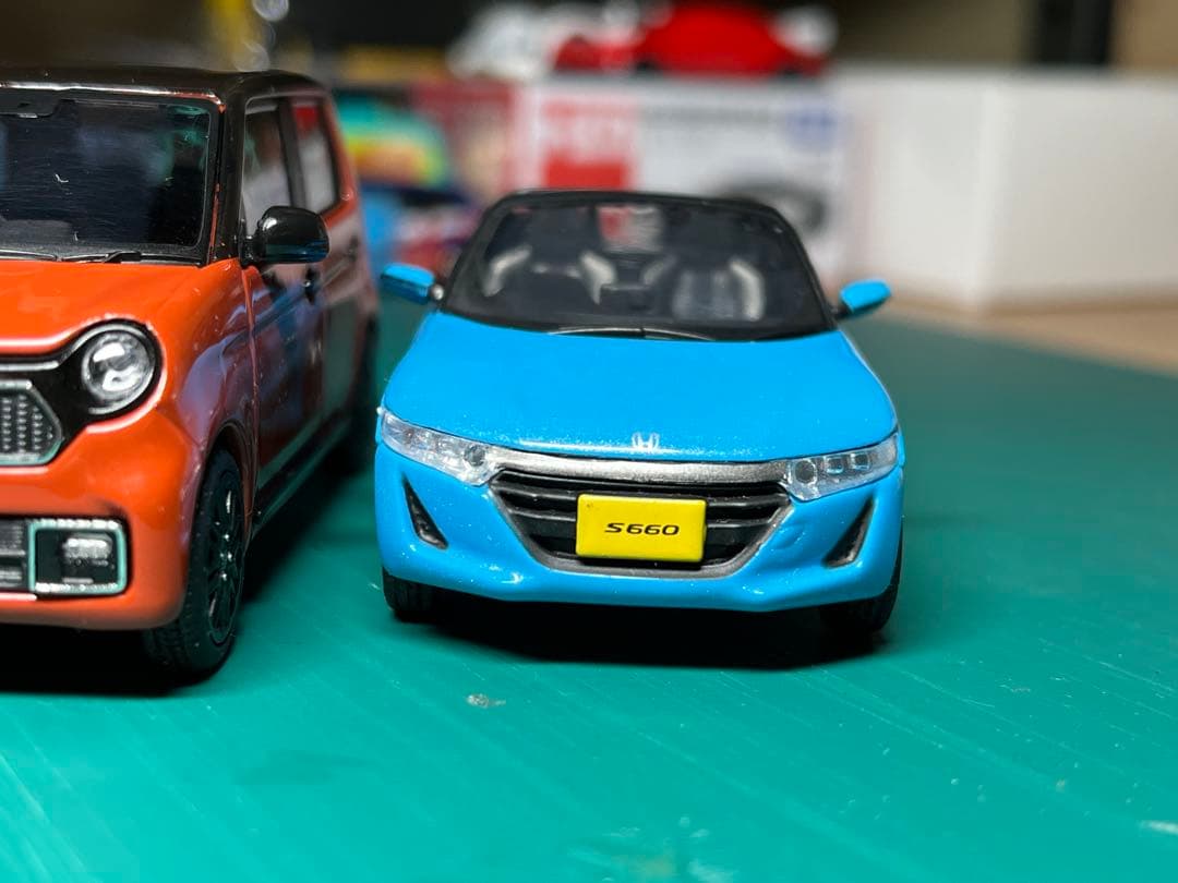 ホビージャパン HONDA N ONE カラーサンプル S660 3台セット