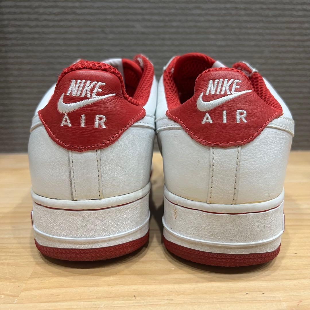 NIKE AIR FORCE 1 スニーカー 27.5cm レッド×ホワイト