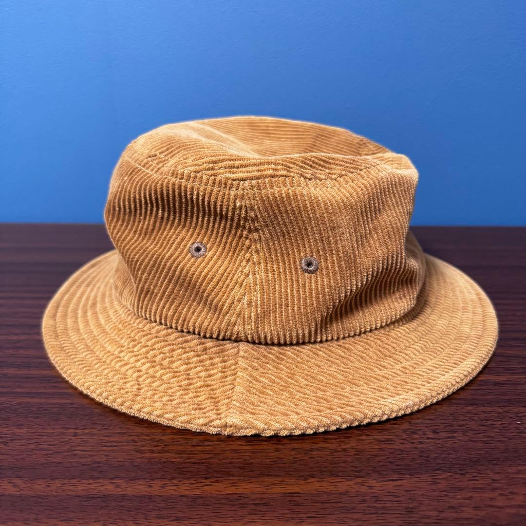 美品✨stussy バケットハット コーデュロイ ブラウン L/XL