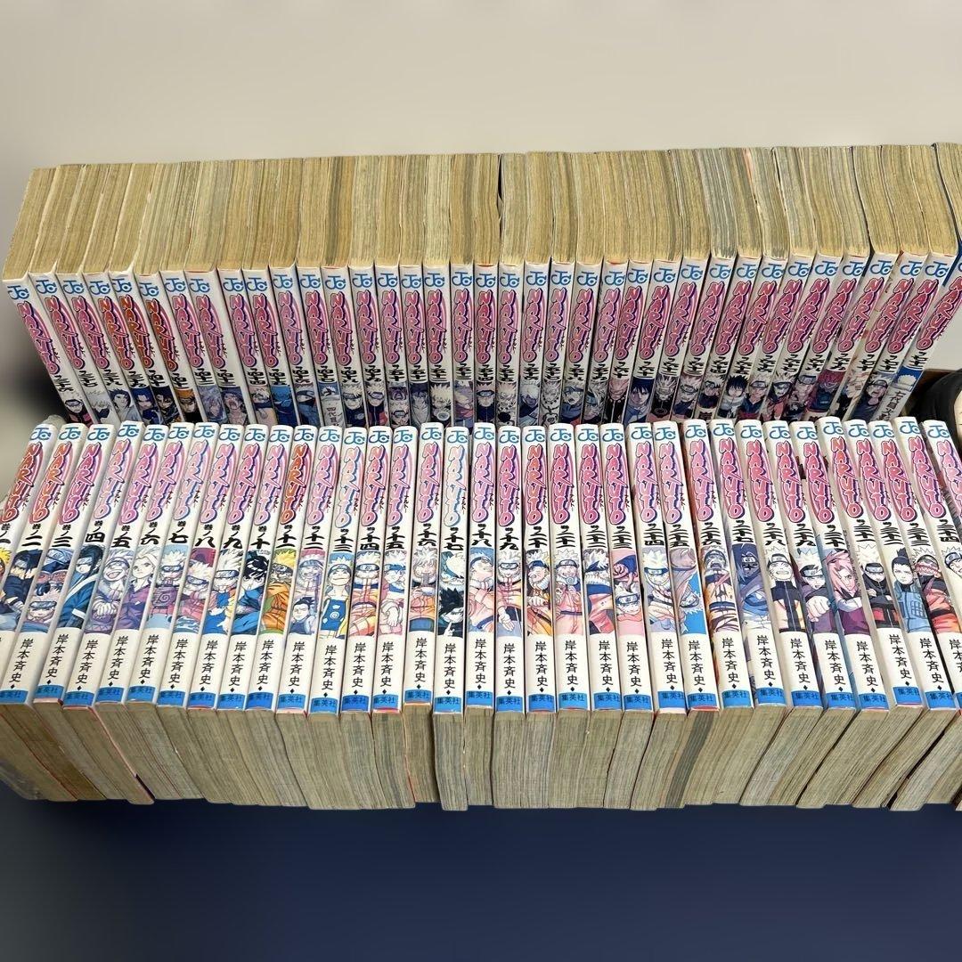 y*e様 NARUTO ナルト　全72巻セット　　1巻は新品未開封